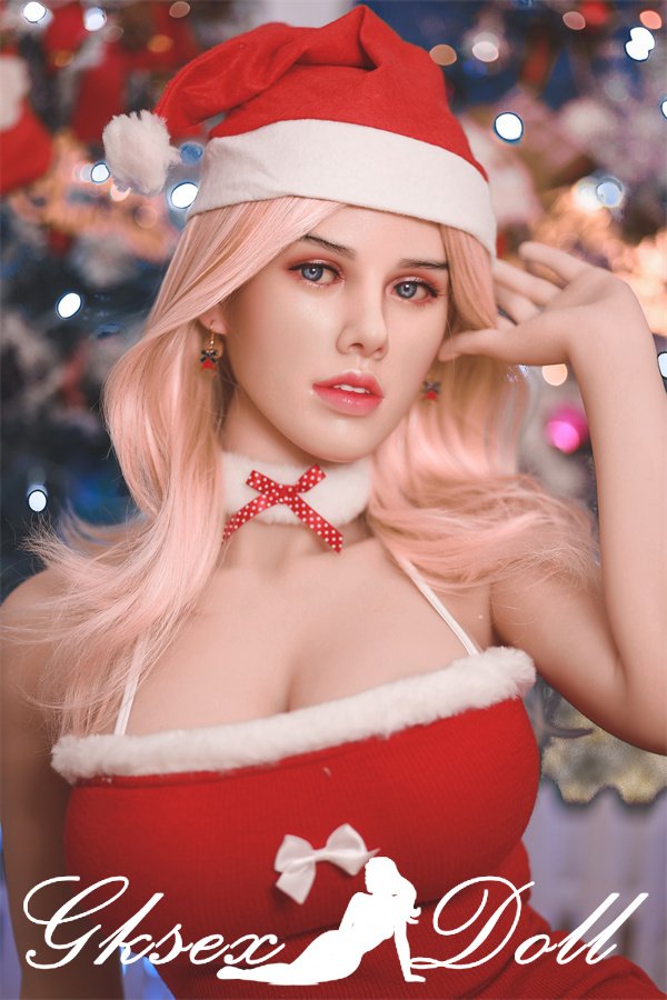 D28008 14 164cm G-Cup Large Breasts Christmas Sex Doll Realistic Silicone Head Sophie