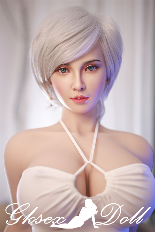 D28009 07 D28009 07 164cm I-Cup Blonde Sex Doll Silicone Head Japanese Sex Doll Karen