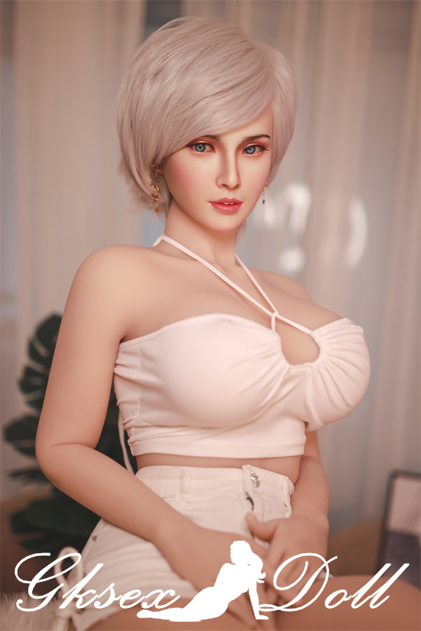 D28009 12 D28009 12 164cm I-Cup Blonde Sex Doll Silicone Head Japanese Sex Doll Karen