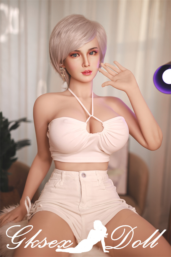 D28009 27 D28009 27 164cm I-Cup Blonde Sex Doll Silicone Head Japanese Sex Doll Karen