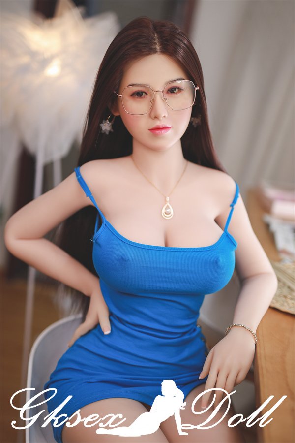 D28010 15 161cm F-Cup Love Silicone Head Realistic Sex Doll HuiXi