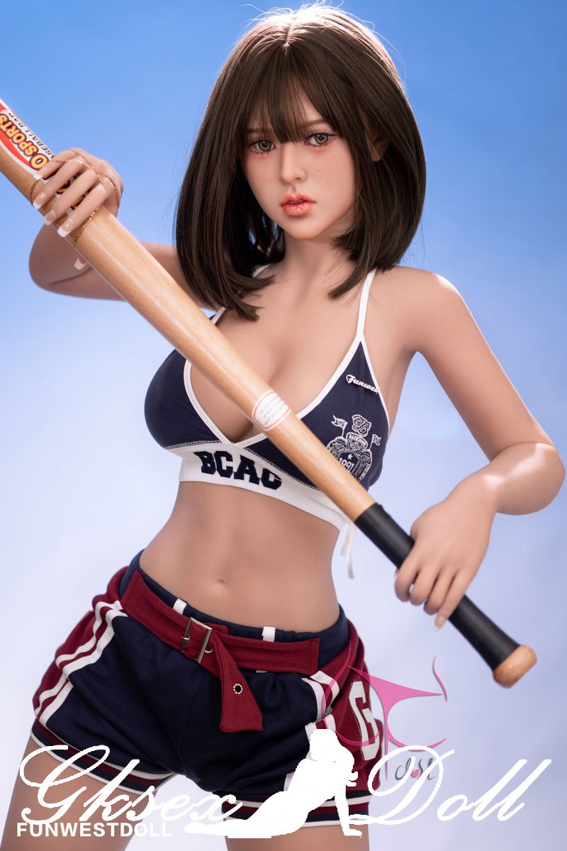 D47053 09 155cm F-Cup Baseball Player Large Breasts Teen Sex Doll Darlene
