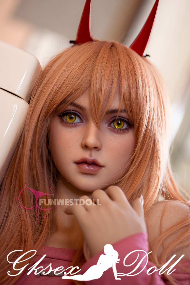 D47067 21 159cm A-Cup Small Breasted Sex Love Doll Lily