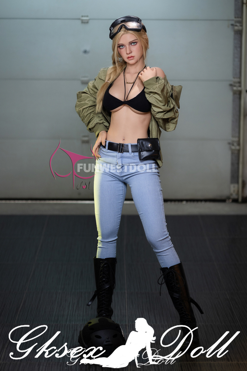 D47070 11 162cm F-Cup Large Breasts Blonde Sex Doll Bella