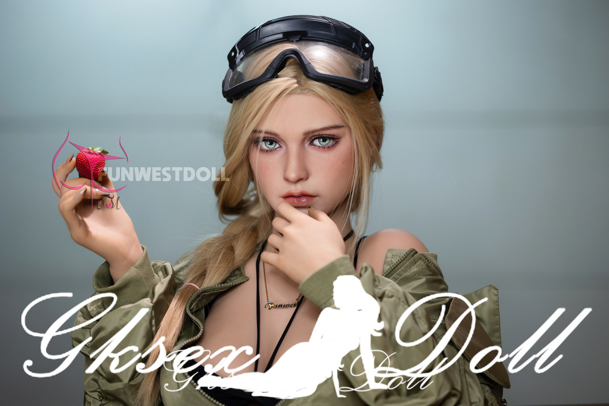 D47070 13 162cm F-Cup Large Breasts Blonde Sex Doll Bella