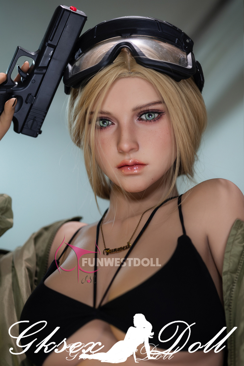 D47070 19 162cm F-Cup Large Breasts Blonde Sex Doll Bella