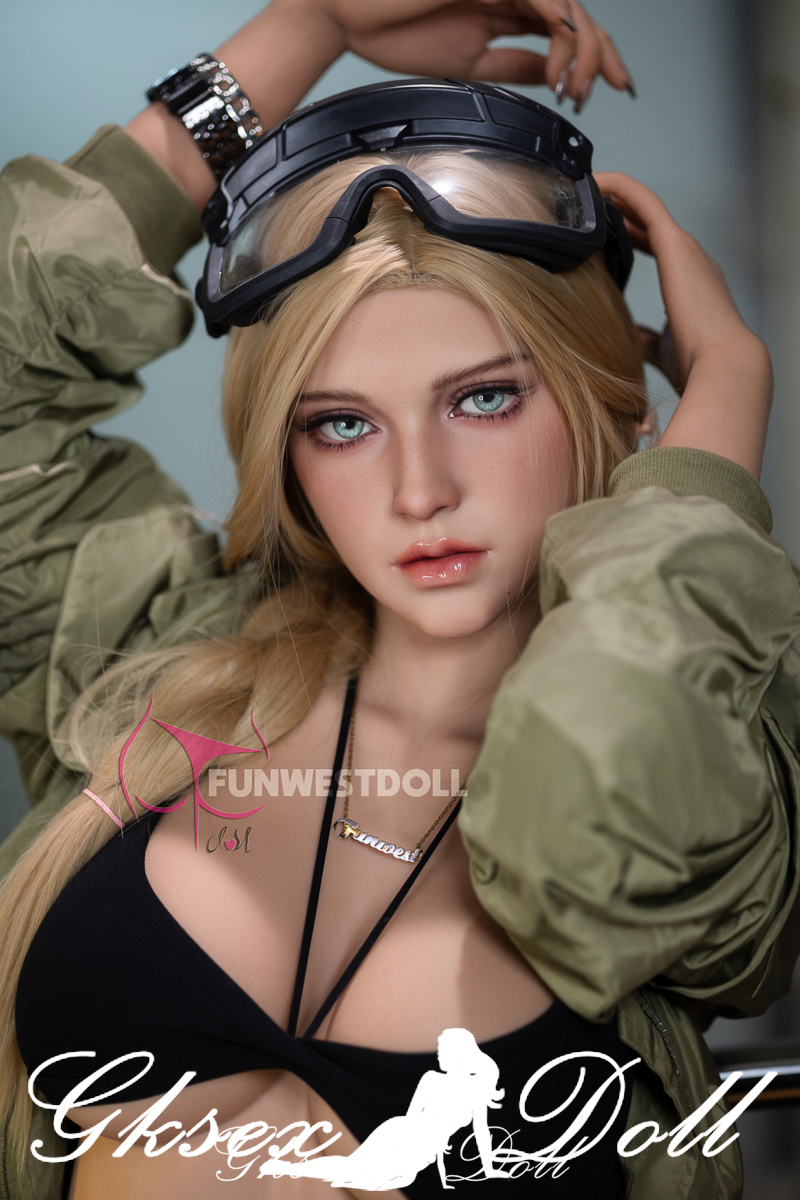 D47070 27 162cm F-Cup Large Breasts Blonde Sex Doll Bella