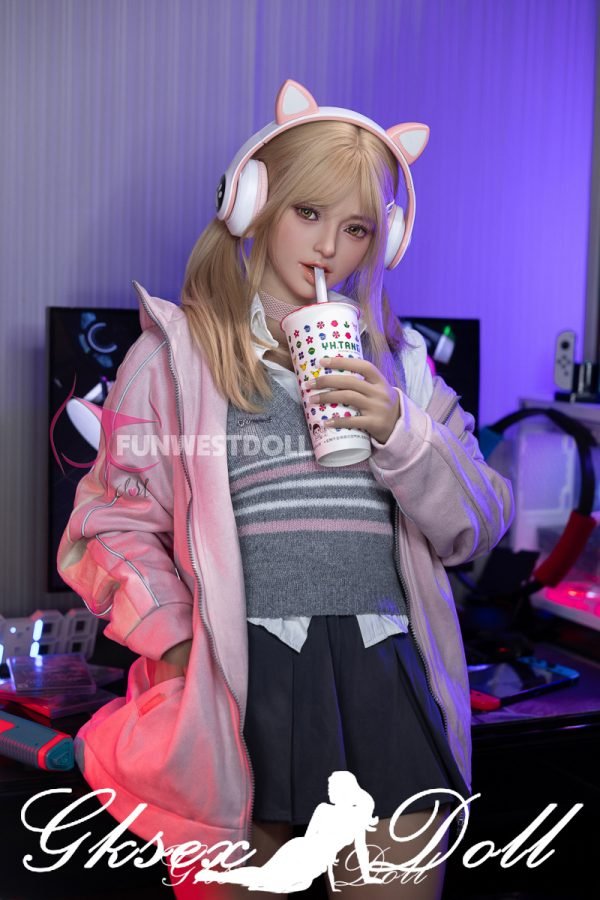 D47072 08 159cm A-Cup Teen Small Breasted Sex Doll Alice