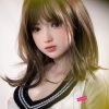 D47075 07 Small breasts love doll 158cm black long hair Asian TPE sex doll