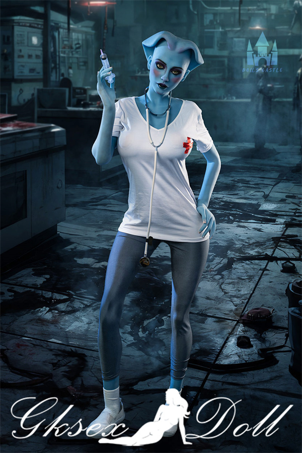 DC37035 02CM G-CUP Blue Skin Hentai Alien Tpe Sex Doll #A14 Zosia DC37035 02 170cm G-Cup Blue Skin Hentai Alien TPE Sex Doll #A14 Zosia