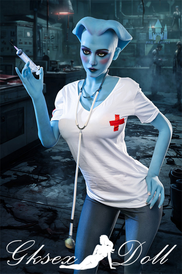 DC37035 15CM G-CUP Blue Skin Hentai Alien Tpe Sex Doll #A14 Zosia DC37035 15 170cm G-Cup Blue Skin Hentai Alien TPE Sex Doll #A14 Zosia