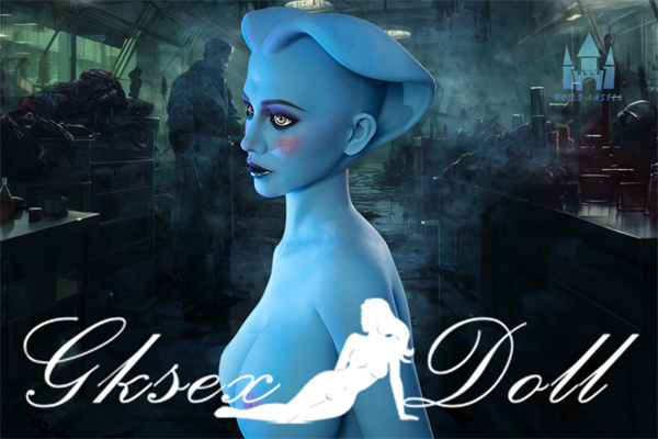 DC37035 50CM G-CUP Blue Skin Hentai Alien Tpe Sex Doll #A14 Zosia DC37035 50 170cm G-Cup Blue Skin Hentai Alien TPE Sex Doll #A14 Zosia