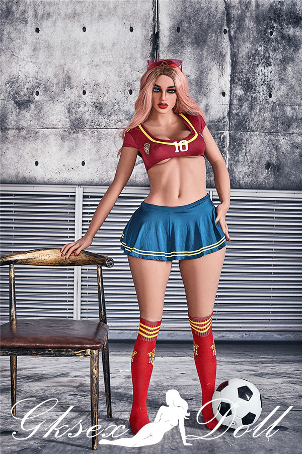 sexdoll04132 01 160cm Sports Fitness Soccer Girl Big Boobs Sex Doll Anya