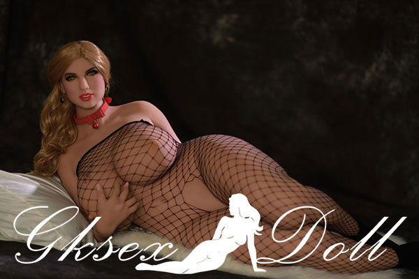 SexDoll06088 02CM K-cup Chubby Realistyczna lalka seksu z blond włosami sexdoll06088 02 161cm K-Cup Chubby Realistic Sex Doll With Blonde Hair