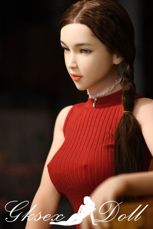 sexdoll06154 18 170cm Small Boobs Sexy Chinese Sex Doll Silicone Head