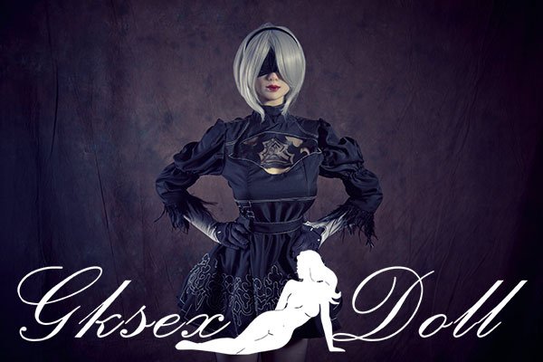sexdoll08029 08 170cm Love Doll Silver Hair Anime Sex Doll 2B