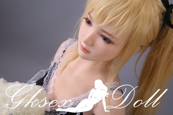 sexdoll08039 11 168cm Big Breasted Love Doll Blonde Twin Ponytails Dream Girl