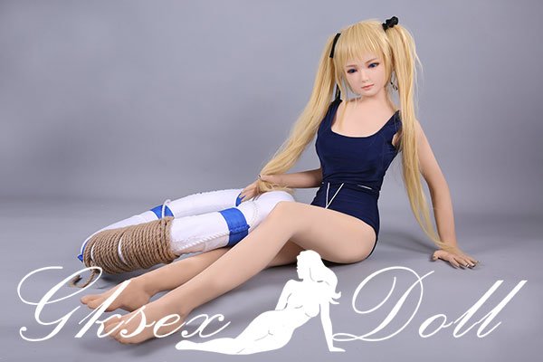 sexdoll08039 12 168cm Big Breasted Love Doll Blonde Twin Ponytails Dream Girl
