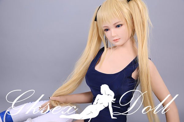 sexdoll08039 13 168cm Big Breasted Love Doll Blonde Twin Ponytails Dream Girl