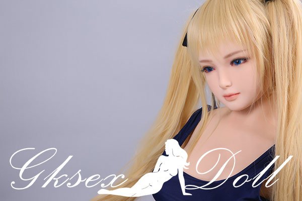 sexdoll08039 16 168cm Big Breasted Love Doll Blonde Twin Ponytails Dream Girl