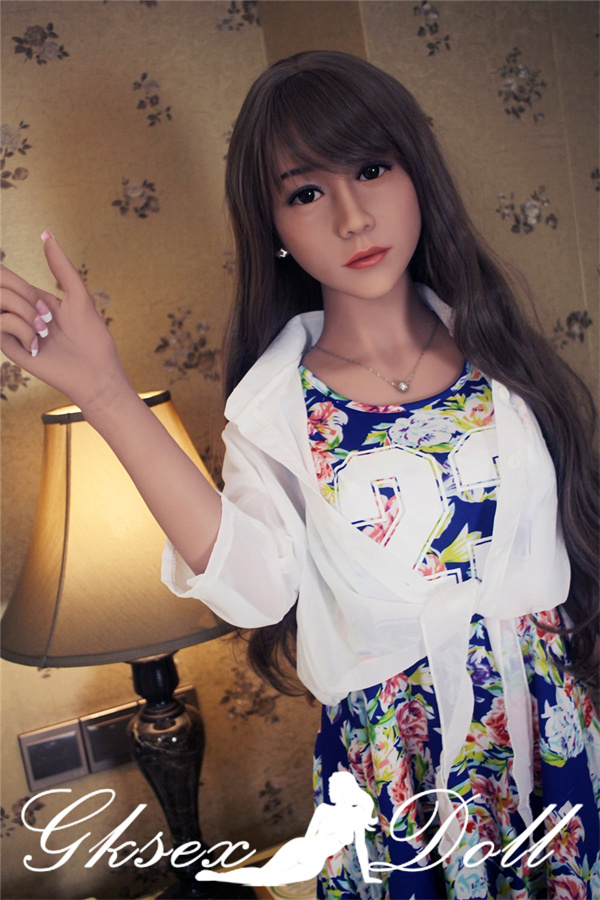 sexdoll10011 09 158cm Normal Chest Long Hair TPE Sex Doll