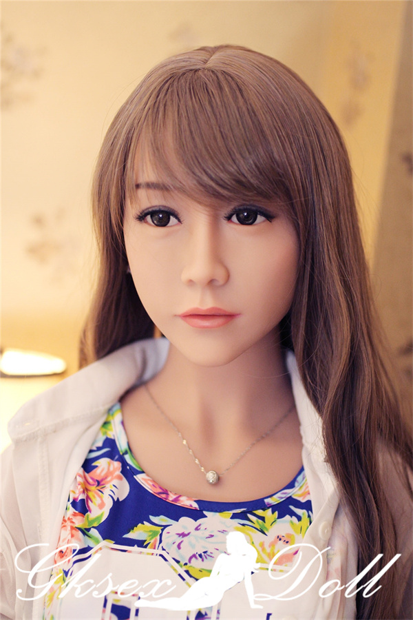 sexdoll10011 11 158cm Normal Chest Long Hair TPE Sex Doll