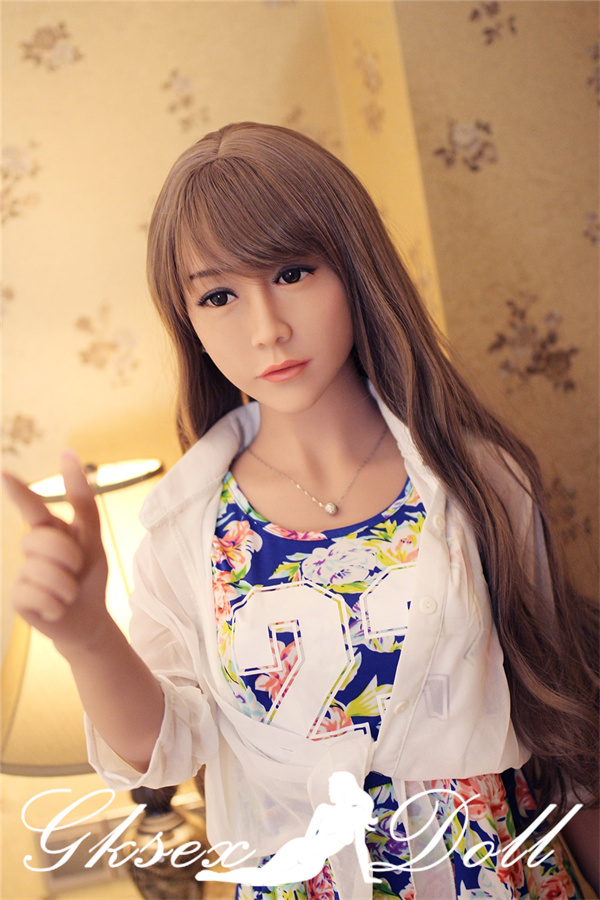 sexdoll10011 12 158cm Normal Chest Long Hair TPE Sex Doll