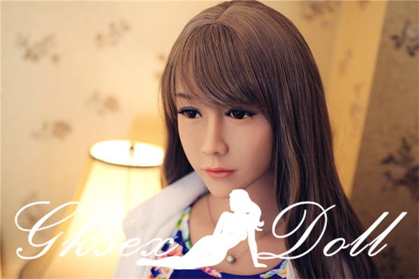 sexdoll10011 16 158cm Normal Chest Long Hair TPE Sex Doll