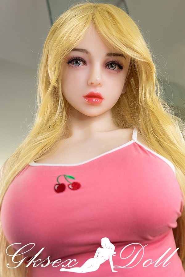 sexdoll14068 04 Poupée sexuelle blonde aux seins moyens de 158 cm