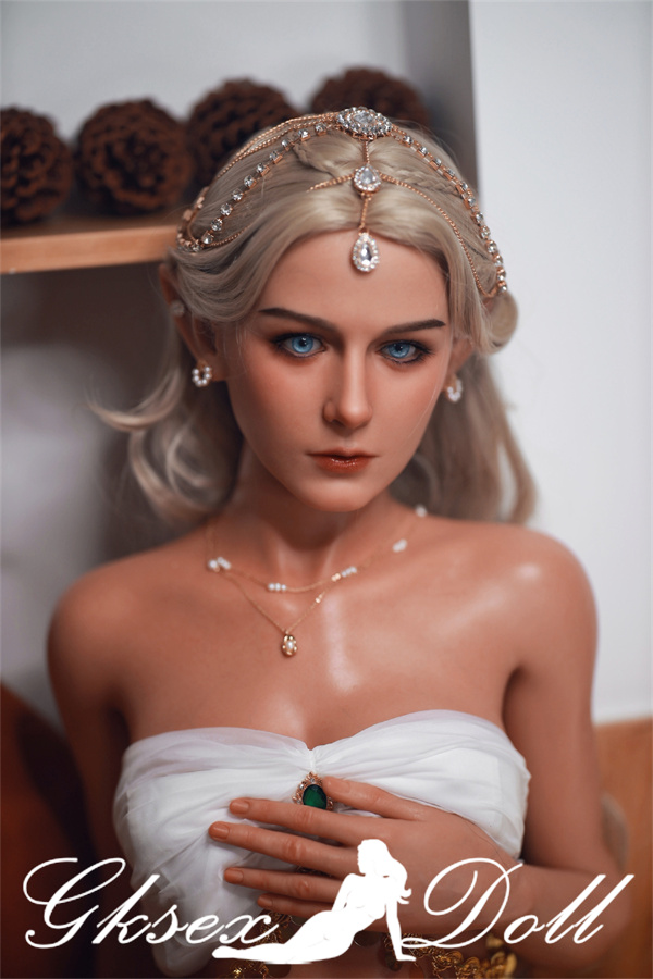 SexDoll46023 25Bonebambola di sesso in silicone full biondo cm sexdoll46023 25 151cm Blonde Skinny Full Silicone Sex Doll + Finger Bones Zephyr