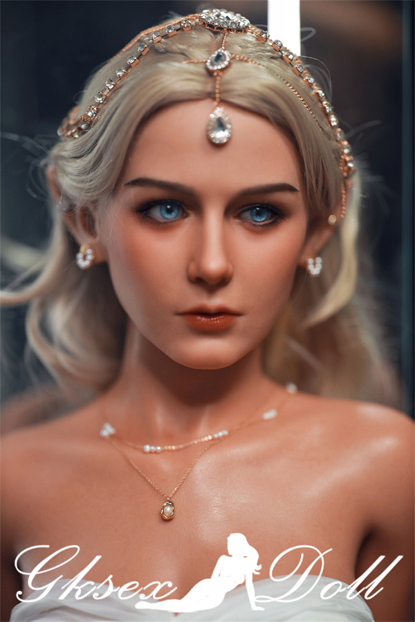 SexDoll46023 31Bonebambola di sesso in silicone full biondo cm sexdoll46023 31 151cm Blonde Skinny Full Silicone Sex Doll + Finger Bones Zephyr