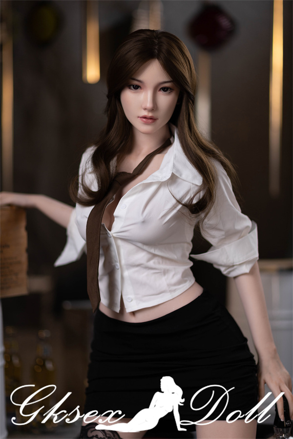 muñeca sexual480016 16cm Diversión Tetas Grandes Oficina Chica Madura Muñeca Sexual de Silicona sexdoll480016 16 161cm Fun Big Tits Office Mature Girl Silicone Sex Doll