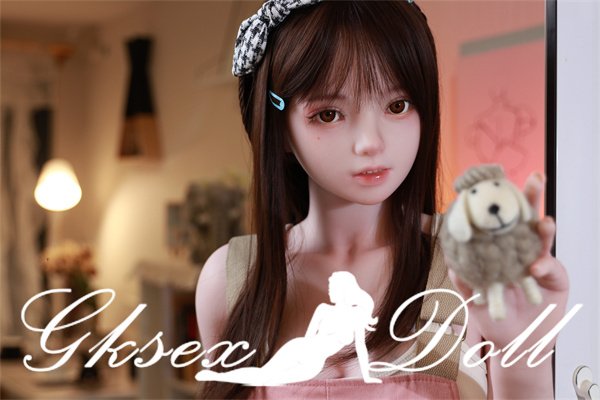 sexdoll48007 09 158cm Asian Gentle Long Hair Cute Love Doll Silicone Sex Doll