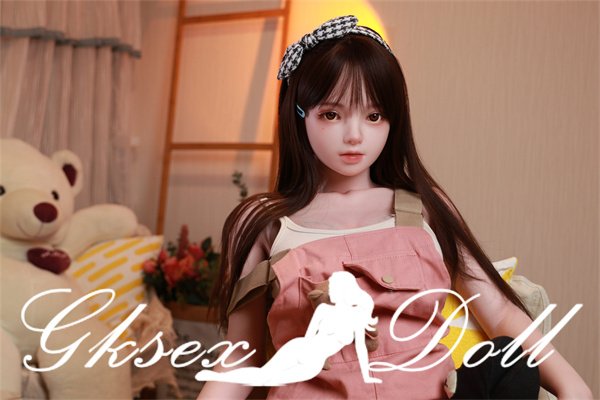 sexdoll48007 12 158cm Asian Gentle Long Hair Cute Love Doll Silicone Sex Doll