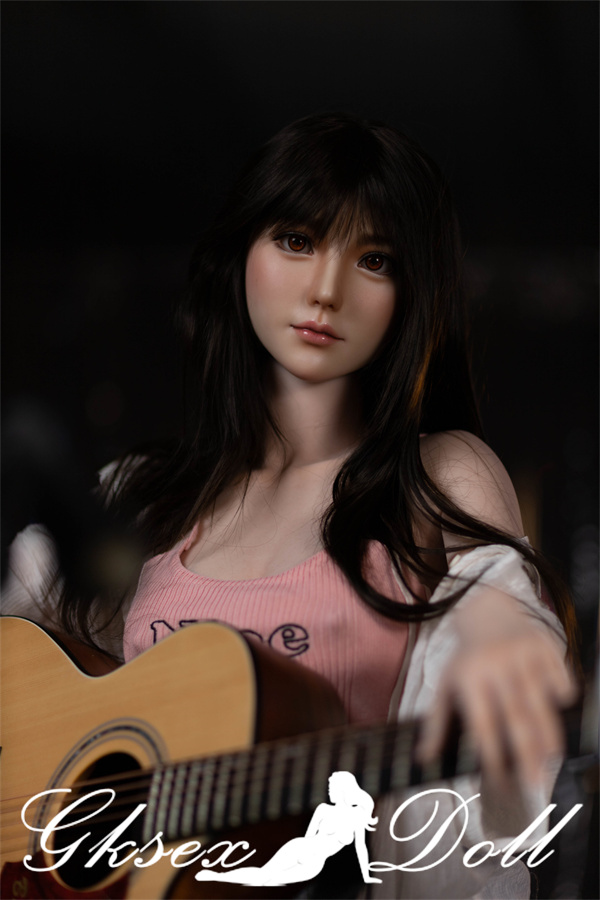 sexdoll48011 05 sexdoll48011 05 158cm Big Breast Guitar Girl Realistic Silicone Sex Doll
