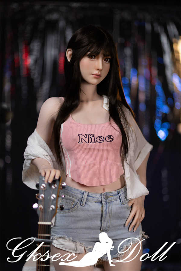 sexdoll48011 07 sexdoll48011 07 158cm Big Breast Guitar Girl Realistic Silicone Sex Doll