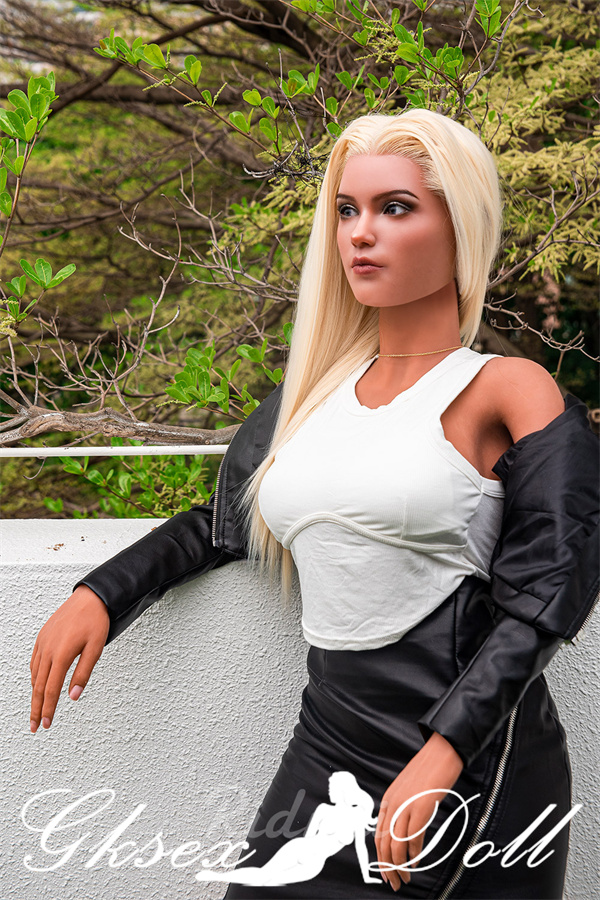 muñeca sexual49013 08cm La mejor muñeca sexual híbrida con cabeza de silicona rubia Clio sexdoll49013 08 163cm Best Hybrid Silicone Head Blonde Reality Sex Doll Clio