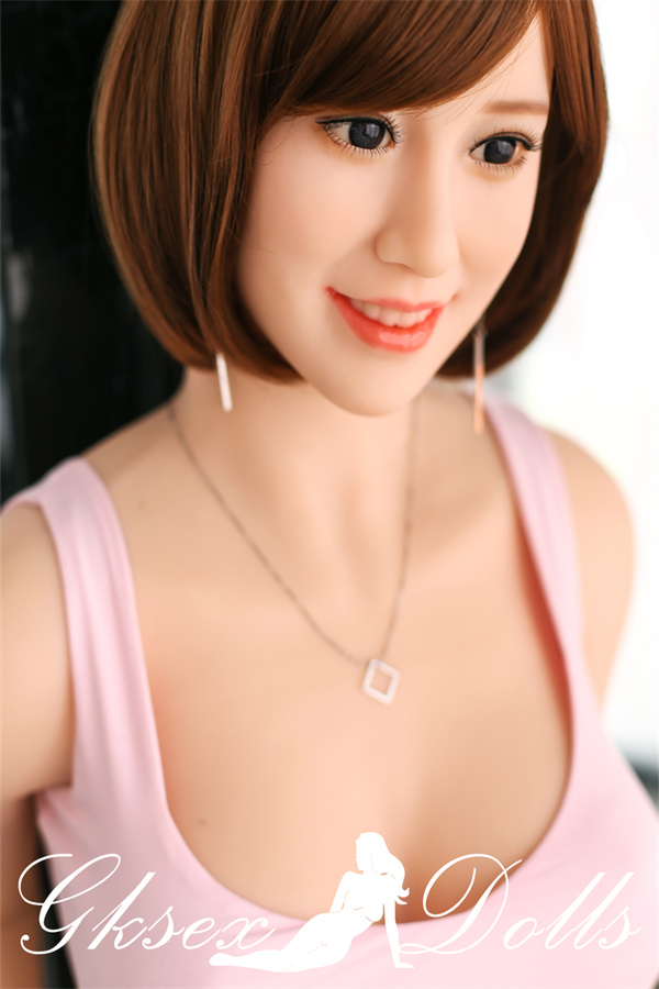 sexdolOV300014 02 sexdolOV300014 02 Short Hair Pretty Smile Design 165cm TPE Sex Doll - US Stock