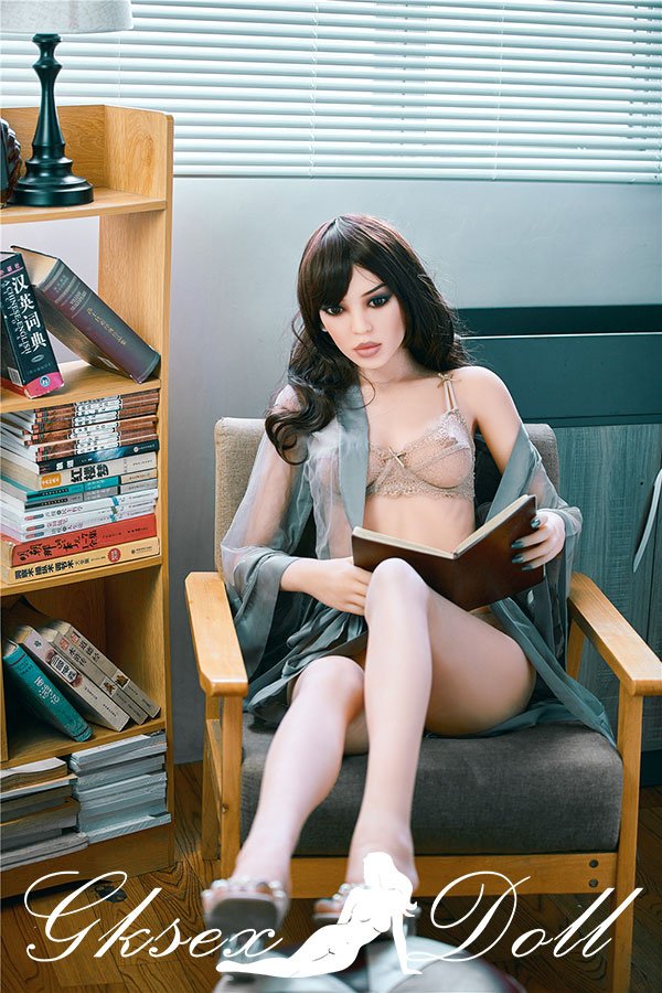 sexdoll04196 04 165cm Long Hair Small Chest Slim TPE Sex Doll Akisha