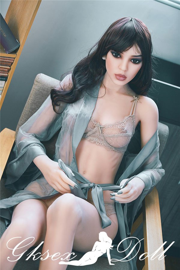 sexdoll04196 10 165cm Long Hair Small Chest Slim TPE Sex Doll Akisha