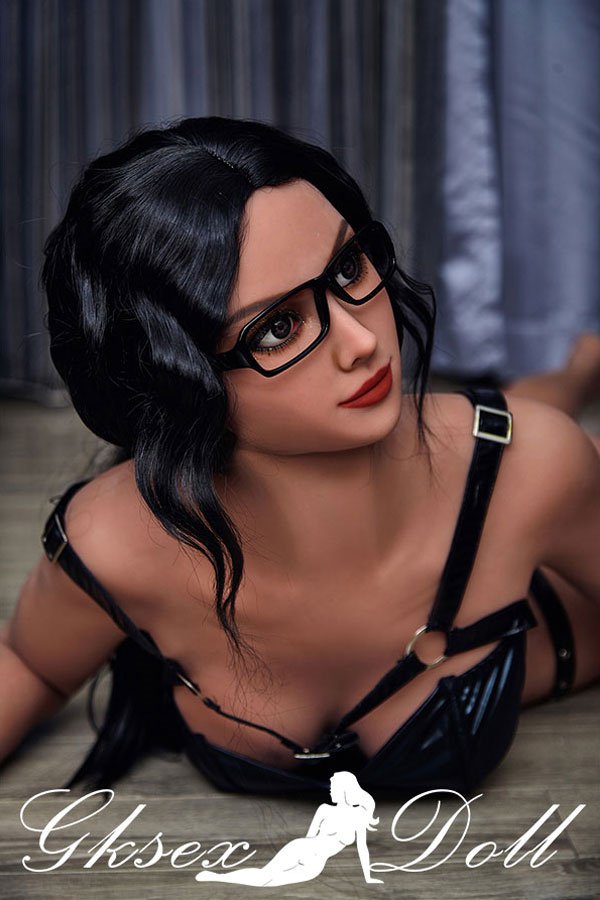 sexdoll04232 27 168cm Plus Black Haired Girl Realistic TPE Sex Doll Hellen