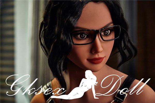 sexdoll04232 40 168cm Plus Black Haired Girl Realistic TPE Sex Doll Hellen