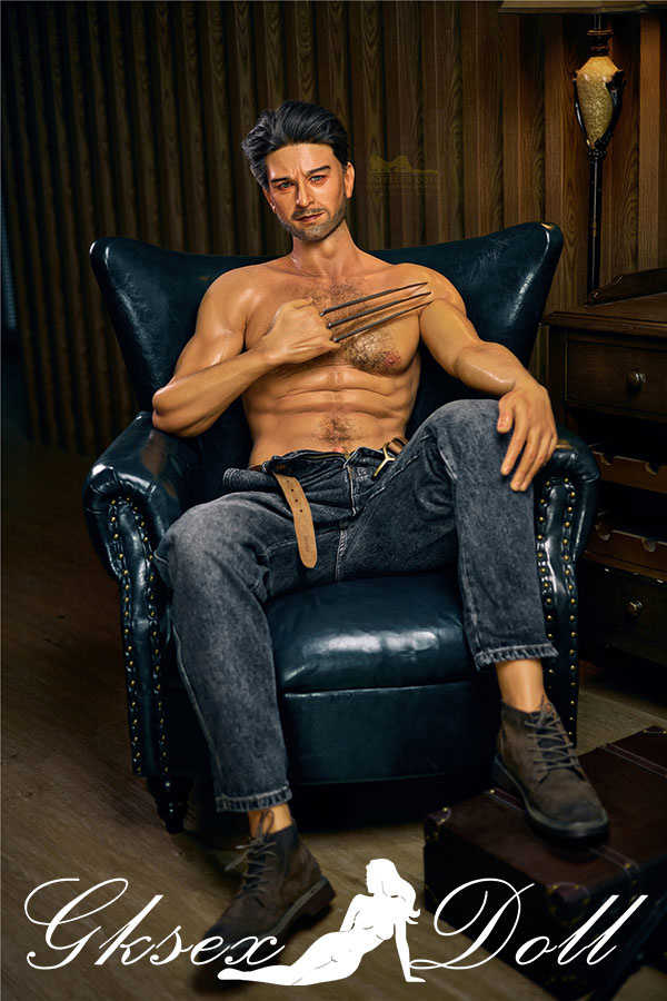 poupée sexuelle04299 17cm M2 William Wolverine Poupée Sexuelle en Silicone sexdoll04299 17 176cm M2 William Wolverine Silicone Sex Doll