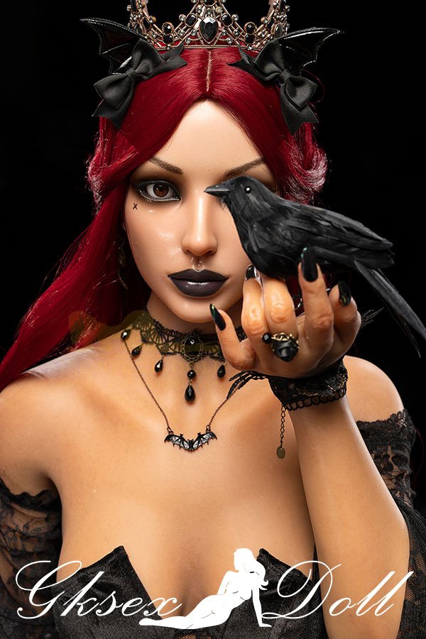 sexdoll04333 16 169cm S47 Gothic Mature Beauty Full Silicone Sex Doll