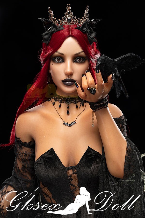 sexdoll04333 17 169cm S47 Gothic Mature Beauty Full Silicone Sex Doll