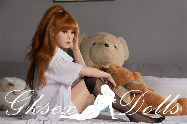 sexdoll35005 5 01 150/160/168cm Blond Twintails Beautiful Girl Life Size Silicone Sex Doll Lisa C16 With Hair Transplant