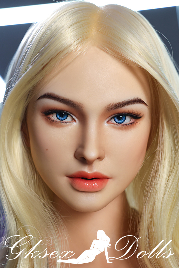 sexdoll45020 06 160cm E-Cup Real Blonde Music Guitar Girl Silicone Head Love Doll Nina