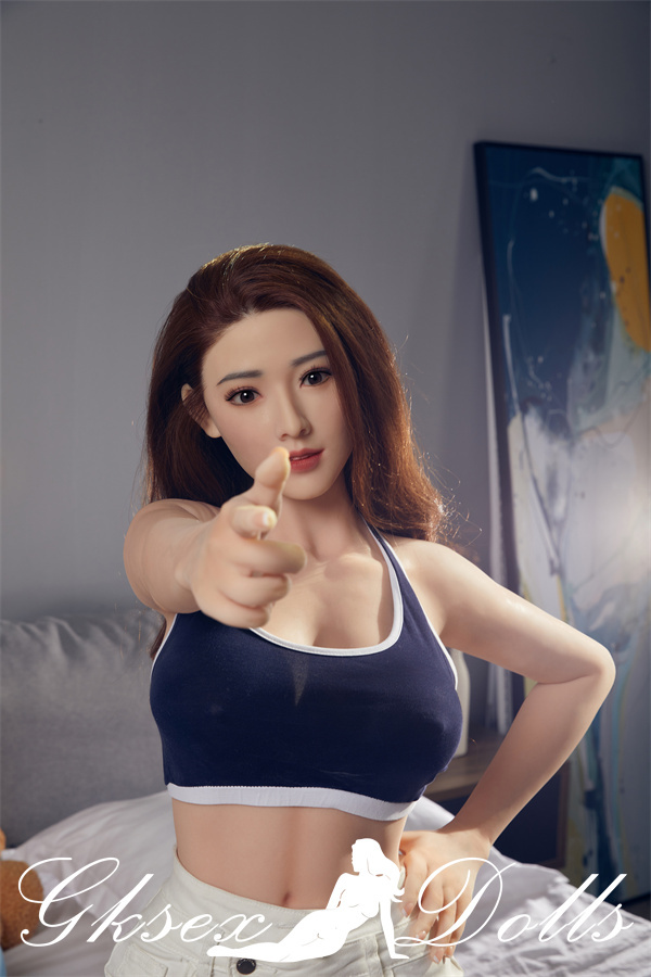 sexdollD35001 20 160cm Fun Best Silicone Sex Doll Lingling C29 Hair Transplant Version