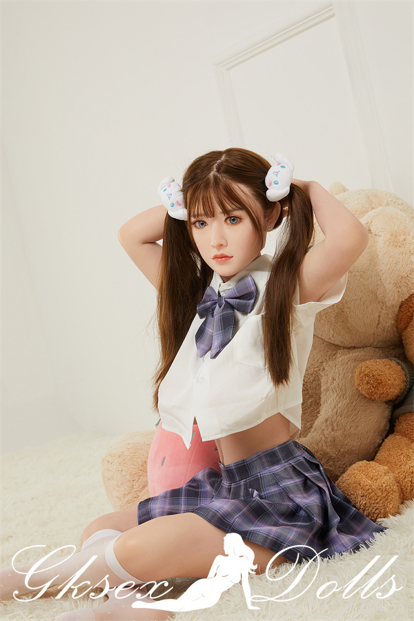 sexdollD35003 11 06 sexdollD35003 11 06 150/160/168cm Pure Girl With Twin Tails Life Size Silicone Sex Doll Asakawa C26 Hair Transplant Version