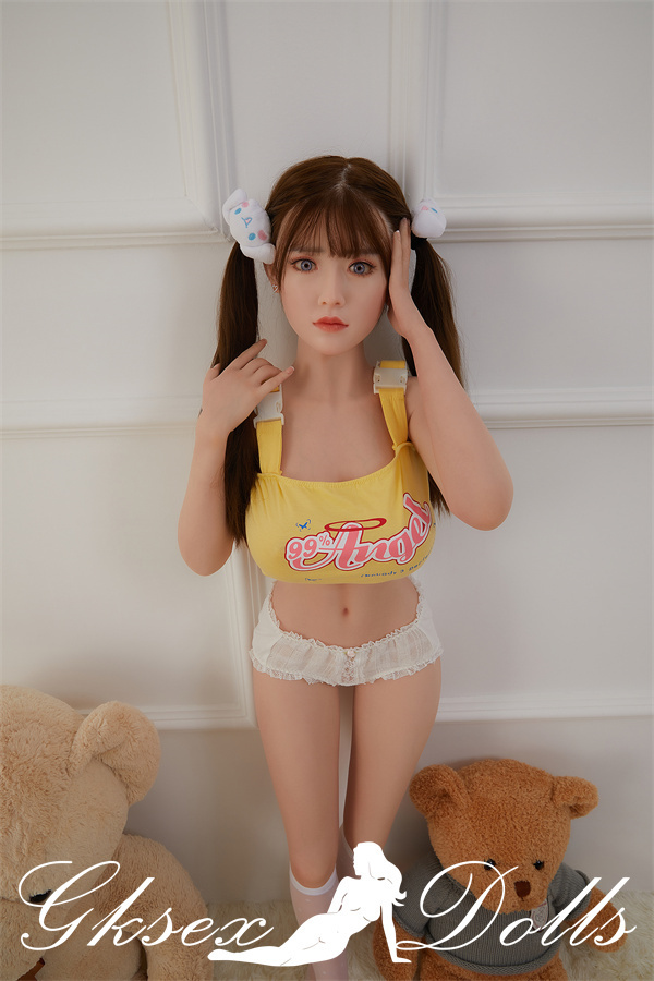 sexdollD35003 11 08 sexdollD35003 11 08 150/160/168cm Pure Girl With Twin Tails Life Size Silicone Sex Doll Asakawa C26 Hair Transplant Version